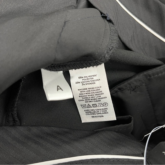 Ann Taylor NWT The Petite High Rise Black Trouser Seasonless Stretch [size 8p] - Picture 11 of 11